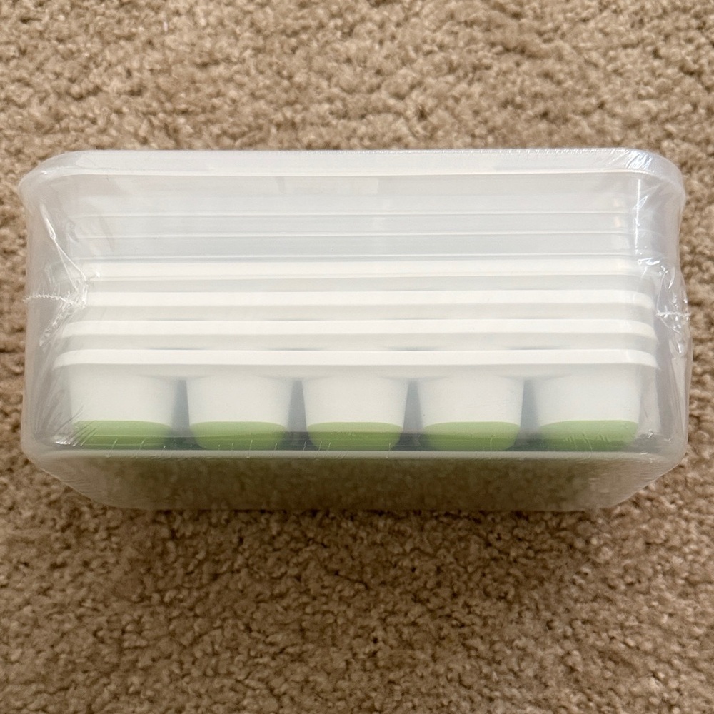 Ice cube tray and storage box